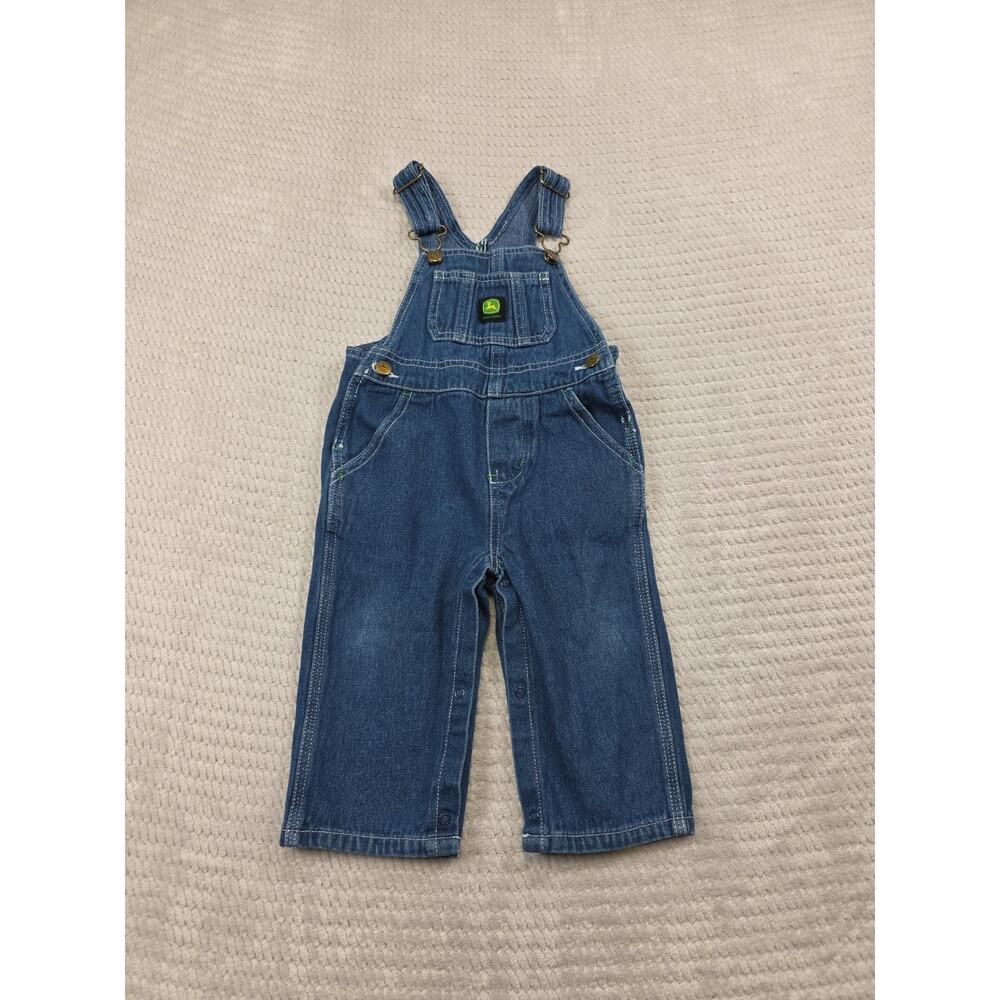 John Deere Overalls Size 18 Months Blue Jean Bib Overalls